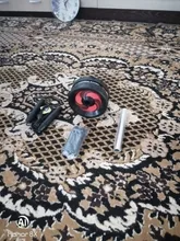 Rodillo y cuerda de saltar 2 en 1 sin ruido rodillo abdominal esterilla, Para brazo, cintura, piernas, ejercicio, gimnasio, equipamiento de fitness