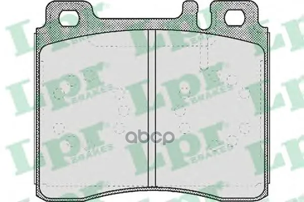 Колодки Тормозные Mercedes W140 9198 Передние Lpr 05p446 Lpr арт. 05P446