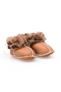 

Детская Обувь New Born Baby Shoes Sheepskin Booties Genuine Leather Baby Girl Boy Chaussure Bebe Обувь Пинетк Для Малышей Neonato