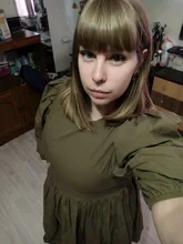 Mini Dress Lantern Short-Sleeve OOTN A-Line Pink Elegant Green Cotton Casual Women Ladies