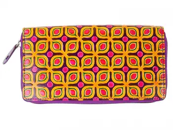 

Wallet leather hand print