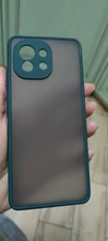 Funda trasera mate para Xiaomi Mi 11 Mi11 Lite, carcasa suave a prueba de golpes para teléfono Xiaomi 11 Lite