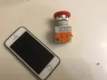 Switch AC Mushroom-Cap Lift-Elevator Self-Lock Push-Button Emergency-Stop Latching 1NC