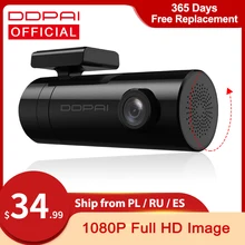 DDPAI-Cámara de salpicadero Mini 1080P HD, Unidad de vehículo, vídeo para automóvil, DVR, Android, Wifi, conexión inteligente, cámara con grabadora para coche, Monitor de estacionamiento