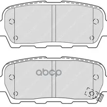 Колодки Тормозные Nissan X-Trail/Qashqai/Tiida/Infiniti Fx/Renault Koleos Задние Ferodo Fdb4324 Ferodo арт. FDB4324