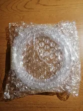 Tubo de silicona de grado alimenticio, manguera de goma Flexible transparente de 2 a 21mm, resistente al calor, para agua potable, 1 metro