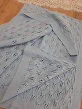 Mantas de algodón de punto para bebé, ropa de cama para recién nacido, manta para cochecito, suave, envolvente, multiusos