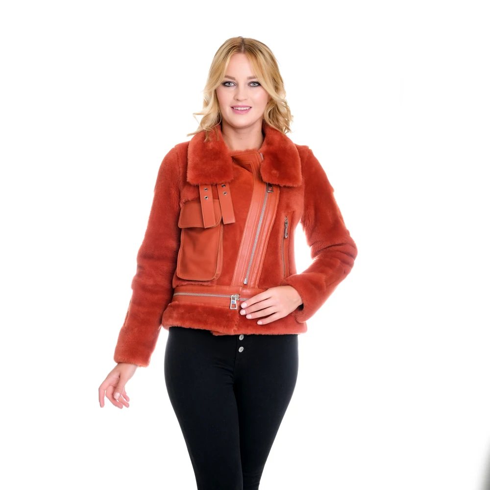 Zoramotti,Leather Jacket,Genuine Leather,Lambskin,Classic,quality,Natural Leather,Keeps,Warm