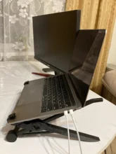 Laptop-Stand Lapdesk Adjustable Office Folding