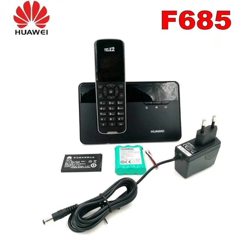 Huawei F685 Gsm & Wcdma Dect Telefone Telefone sem Fio Fwp Fixo Telefone sem Fio Placas de rede - Imagem 4