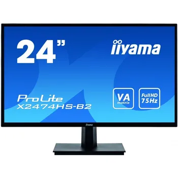 

Iiyama ProLite X2474HS-B2 screen for PC 59,9 cm (23.6 ") 1920x1080 pixels Full HD LED flat matte black