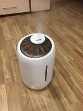 Deerma-humidificador de aire para el hogar, purificador de aire, generador de niebla, temporizador con pantalla táctil inteligente, ajustable, 5L, F600