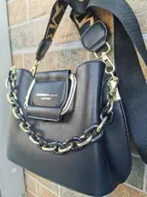 Bolso de lujo de un solo hombro para mujer, bandolera de Cuero de calidad PU, informal, clásico, a la moda, 2021