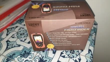 LUCKY FF1108-1CWLA-Sonar inalámbrico recargable para pesca, buscador de peces portátil, profundidad de agua de 45M, ecosound