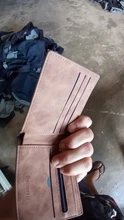 Mini cartera delgada para hombre, monedero pequeño con cremallera, tarjetero compacto