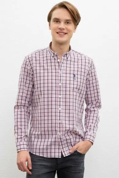 U.S. POLO ASSN. Мужской тканый гомлек