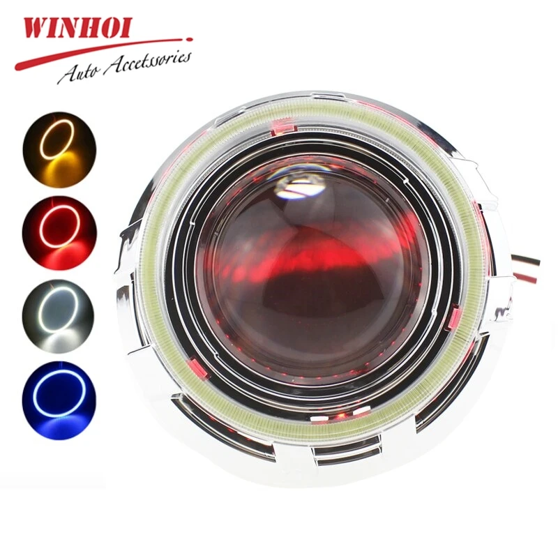 

2pcs Car Halo Ring Light 12V 70mm COB Angel Eyes Halo Ring LED Daytime Running Headlight Lamp Universal for Car Motorcycle