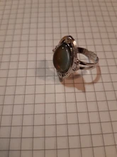 Vintage Color Retro cambio anillo Oval emoción sentimiento cambiante anillo de Control de temperatura de Color anillos para las mujeres