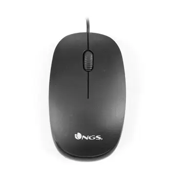 

Raton optical NGS FLAME black computer mice