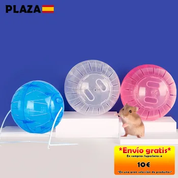 

Idealprice Store®Ball with metal holder for hamster, toy to keep hamster exercising