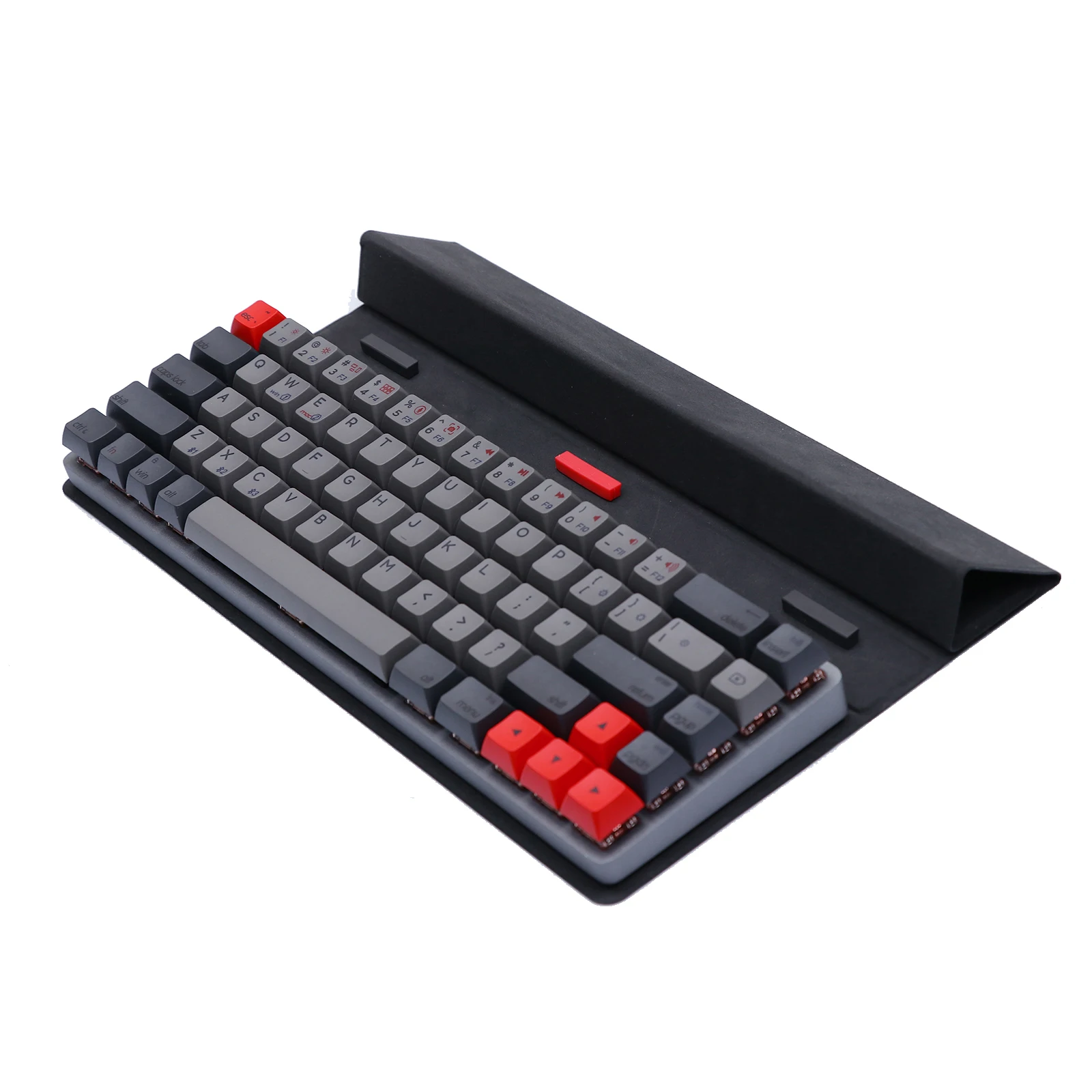 Epomaker NT68 68 Keys 65% Bluetooth 5.1 Wireless/Wired Mechanical Keyboard  with Foldaway Stand Hot-Swappable RGB Win&Mac