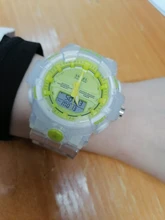 Woman Watch Clock Jelly Quartz Waterproof Children Kids 50M SMAEL Sport 8025 Starp