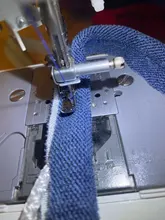 Prensatelas eléctricas multifuncionales para el hogar, prensatelas para cremalleras de acero inoxidable, plateadas, 3x1x0,5 cm, piezas de repuesto para máquina de coser