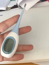 Termómetro eléctrico electrónico Digital para bebé, Medidor Rápido de 8 segundos para adulto, cabeza suave, cavidad Oral, axila, ℃/℃