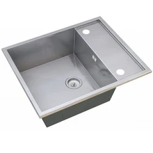 Мойка для кухни STEEL HAMMER SH X 6050 DIVA(Корзинчатый вентиль, отверстие под перелив