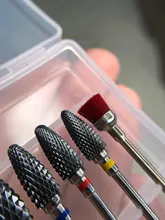 Juego de fresas para manicura, accesorios para máquina de manicura, 6 uds.