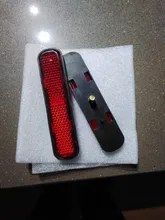 2 uds calcomanía reflectante de automóvil puerta de coche pegatina etiqueta cinta de advertencia reflectante 4 tiras de colores marca de seguridad calcomanías reflectantes