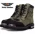 Мужские ботинки Harley Davidson Оригинальная мотоциклетная обувь из Натуральной кожи Winter Renshaw Olive На Толстой Подошве Водонепроницаемый Бренд Botas