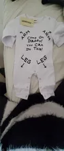 Infant Clothing Romper Jumpsuit Letter Long-Sleeve Newborn-Baby Baby-Boys-Girls Cotton