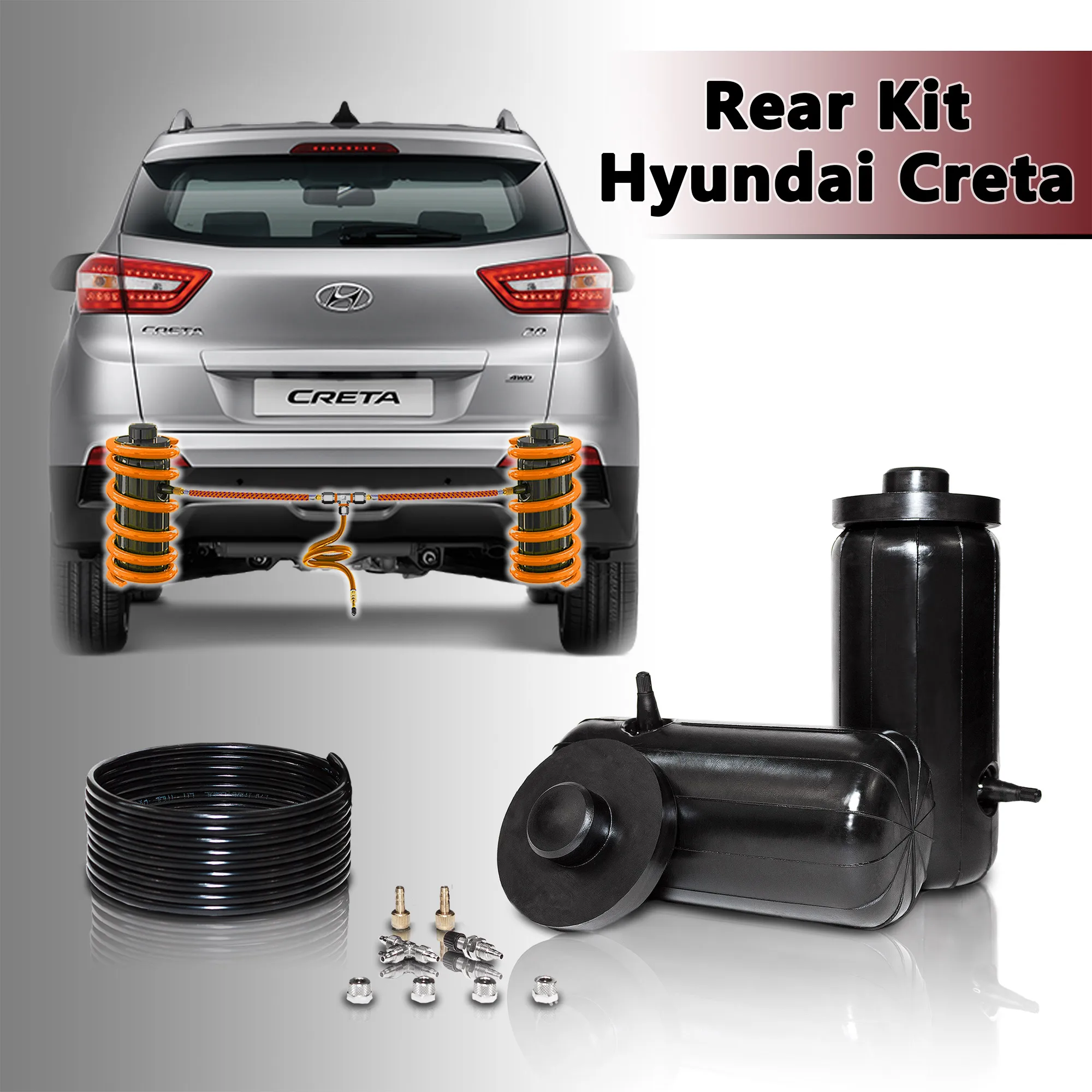 Ressorts pneumatiques en Ressorts, Hyundai Creta arrière renforcé