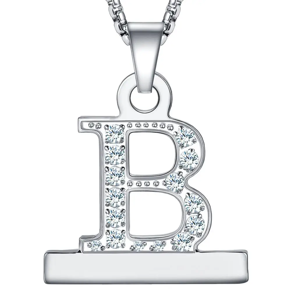 

Callancity 2in1 Zircon Alphabet Letter A-Z Necklace Pendant Watch Connector Adapter Chain Compatible for Watch series1/2/3/4/5