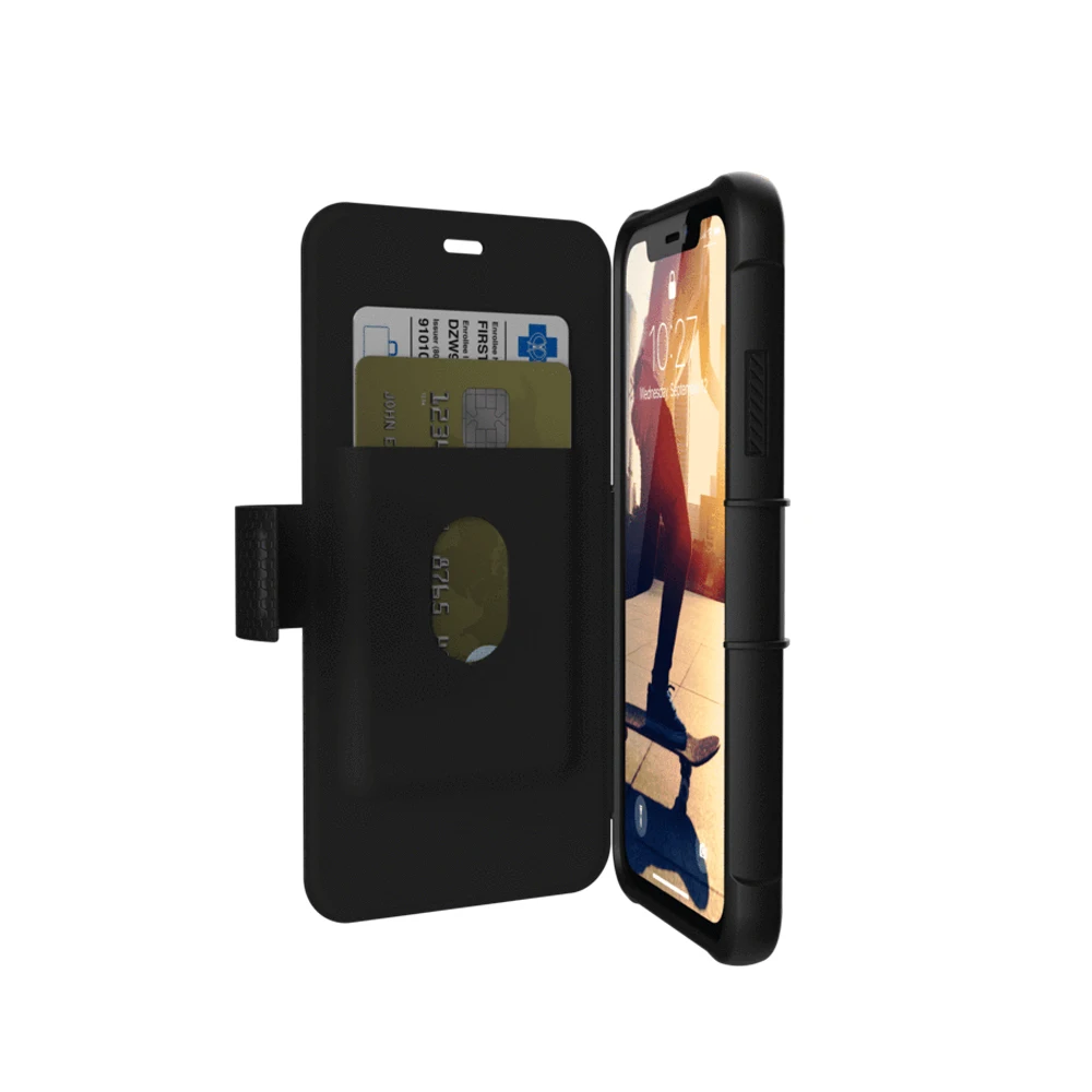 Защитный чехол UAG для iPhone XR серия Metropolis цвет черный/111096114040/32/4