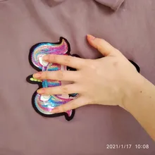 LOL surprise-pegatinas de ropa de muñecas para niñas, parche decorativo bordado para fiesta de cumpleaños