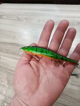 Carp Bait Perch Minnow Fishing-Lure 3d Eyes Pike 1pcs 115mm/14g