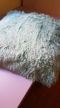 Pillowcase Cover Sofa-Decorative Bedroom Soft-Fur Plush Living-Room 43x43cm New