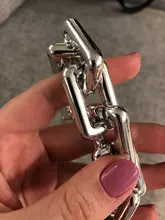 Bolsa de cadena de plástico grueso para dama Súper elegante, bolsa de mensajero con correas, bolso de mano, cadena de piezas para mochilas