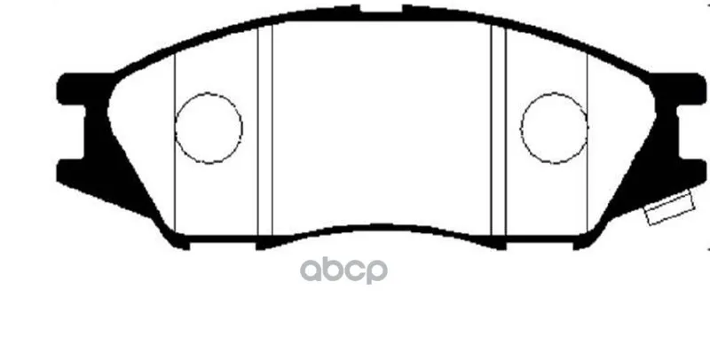 Колодки Тормозные Дисковые Передние Nissan Sunny B15 98/Almera Classic 06 Ckss-4 Ctr арт. CKSS-4