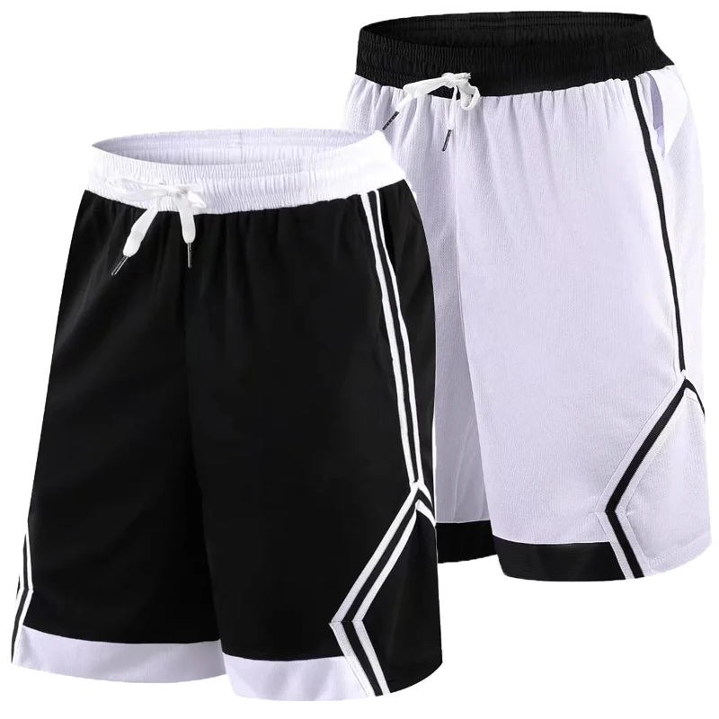 Basketball Double Pocket Shorts Outdoor Men Sporting Beaching Short