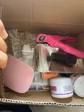 Kit de manicura profesional de acrílico, lámpara de uñas, taladro, polvo acrílico líquido, puntas de uñas brillantes, Kit de herramientas de decoración de uñas