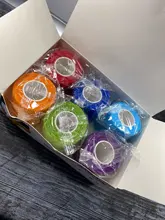 Vendaje elástico autoadhesivo desechable para mango con tubo de estiramiento, accesorios de tatuaje de Color aleatorio x1