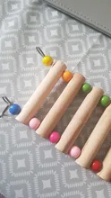 Birds Swing Wooden Bridge Ladder Climb Cockatiel Parakeet Budgie Parrot Pet Toy New