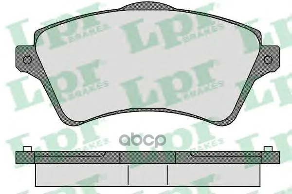 Колодки Тормозные Land Rover Freelander 98-06 Передние Lpr 05p833 Lpr арт. 05P833