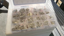 Screw-Set Assortment Hex-Socket Hexagon Round Stainless-Steel NINDEJIN M4 M2 M3 Flat
