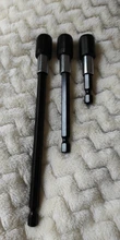NEWONE-vástago hexagonal de 1/4 pulgadas, portapuntas de destornillador de liberación rápida, barra de extensión de 60mm, 100mm, 150mm