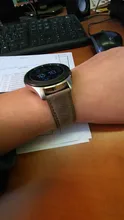 Correa de cuero genuino para samsung Galaxy watch 46mm engranaje de correa S3 Correa Frontier 22mm reloj Huawei 2 gt Correa 46mm