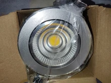 Dimmable LED Downlights Ceiling-Lamp DBF Angle Recessed 220V AC110V 9W 12W 6W COB Round